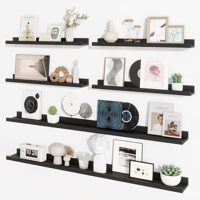 Picture Ledge Shelf, Floating Shelves by Axeman