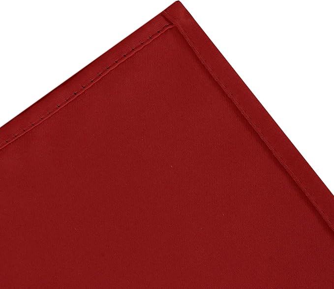 Blackout Curtains 66 x 95 inch/Red Curtains Set of 2 Panels/Thermal Insulated - Image 8