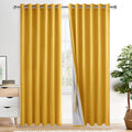 XWZO 100% Blackout Curtains 84 Inches Long by XWZO