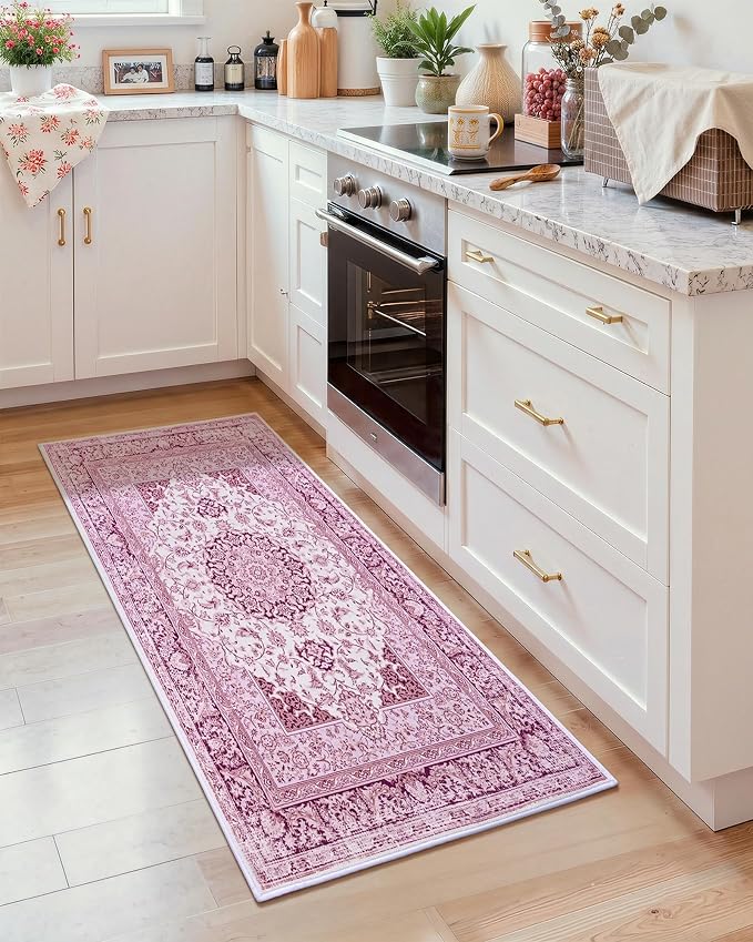 Macgace Washable Vintage Area Rug - Image 2