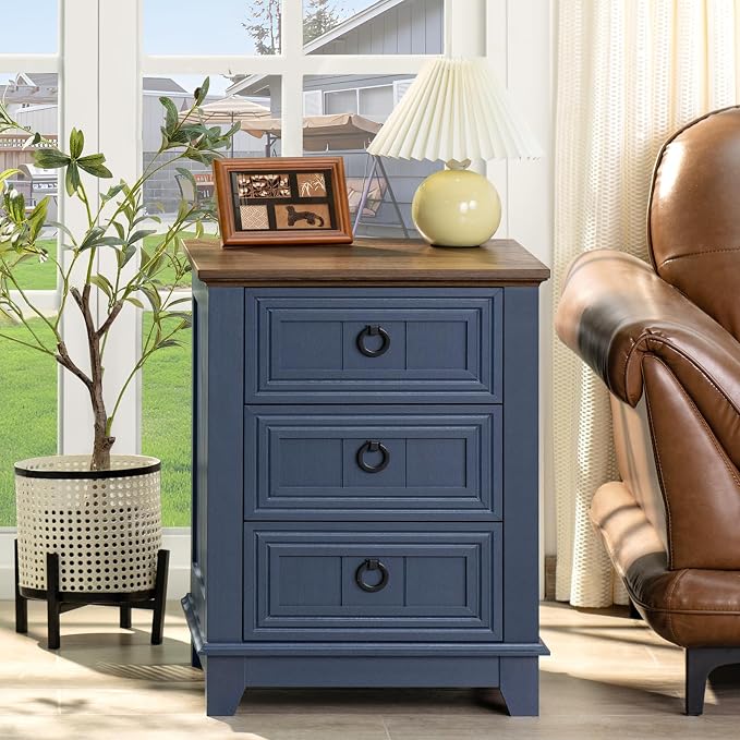 Joaxswe Farmhouse Nightstand - Image 8