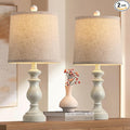 Traditional Table Lamp Set of 2, Rustic Farmhouse Table Lamps by PARTPHONER