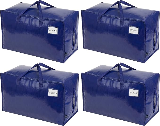 VENO 4 Pack Extra Large Heavy Duty Moving Bags by Veno