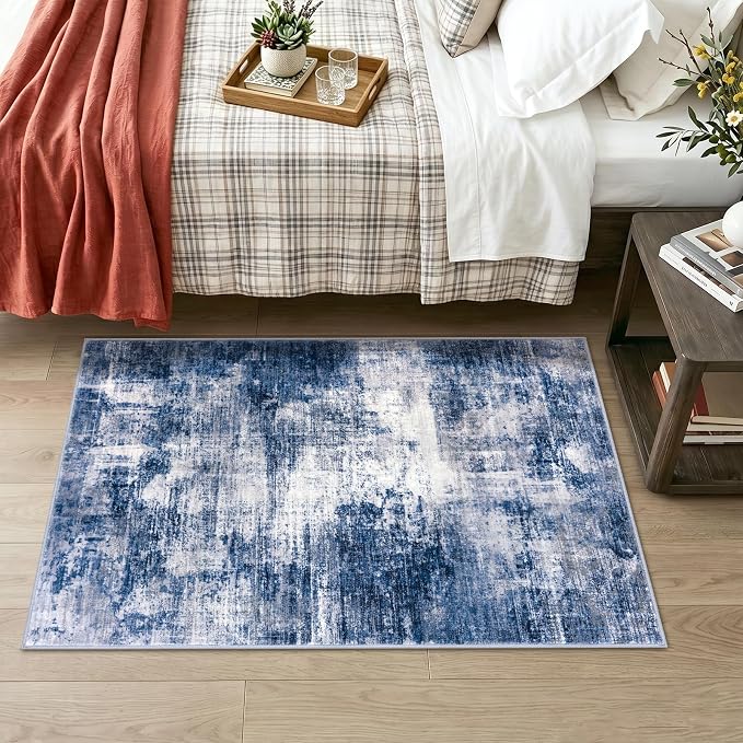 Abstract Area Rug 3x4 Ft Washable Rugs - Image 8
