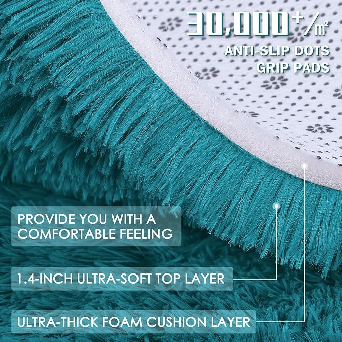 OLANLY 8x10 Machine Washable Large Area Rugs - Image 8