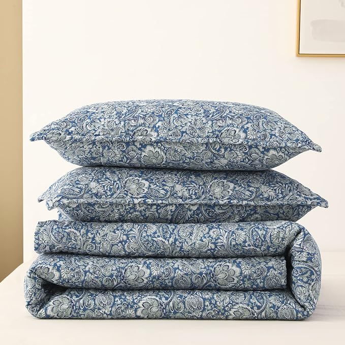 DURLENGEN Quilt Set King Size 3Pcs, Soft Microfiber Lightweight Bedspread - Image 7