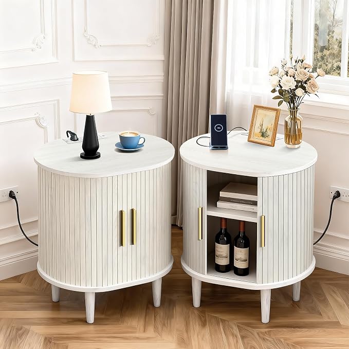 DHH Mid Century Modern Nightstand - Image 7