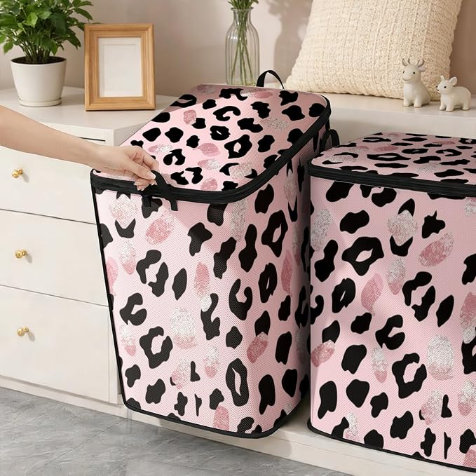 2pcs blanket storage bag for under bed, closet organizers 95L | quilt duvet - Image 6