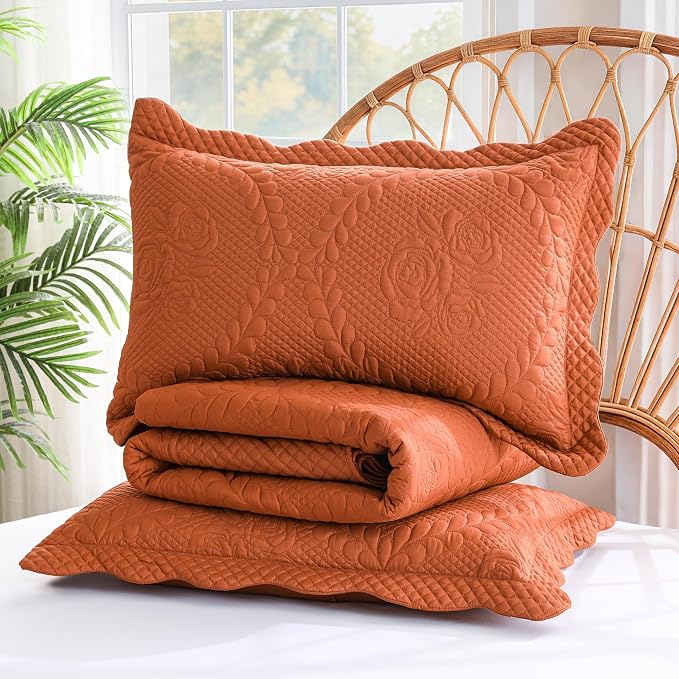 EVENHUG Oversized King Bedspreads California King Quilt Set - Image 6