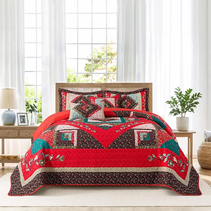 BEDIFANY California King Size Quilt Set by BEDIFANY