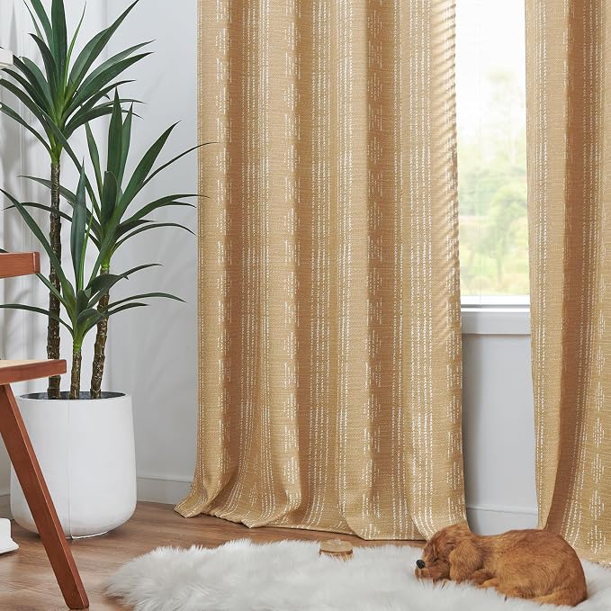 jinchan Boho Blackout Curtains 84 Inches Long - Image 6