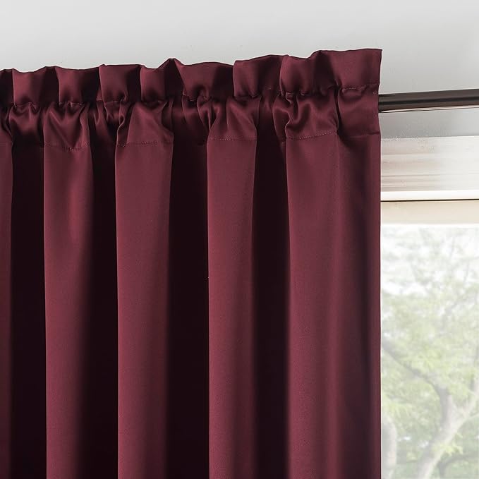 Sun Zero Oslo Theater Grade Extreme Total Blackout Rod Pocket Curtain Panel - Image 3