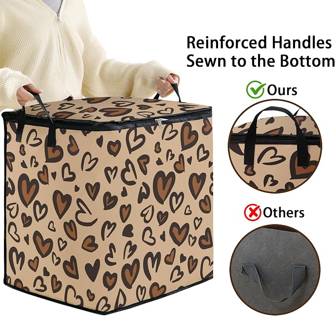 2pcs blanket storage bag for under bed, closet organizers 95L | clothing - Image 4
