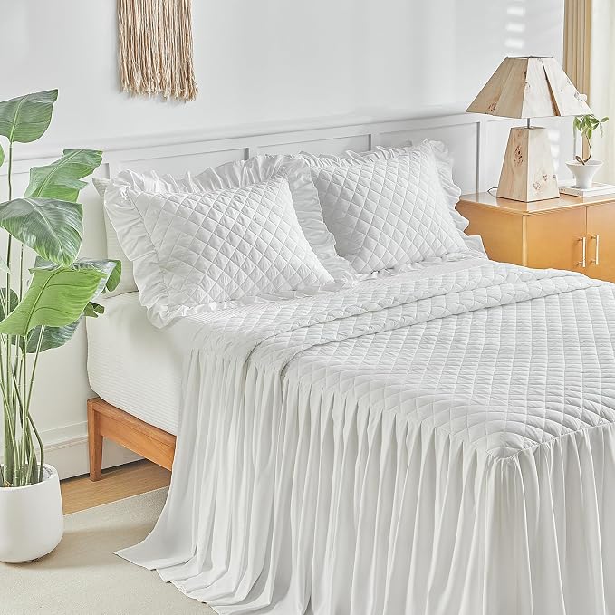 Ruffle Skirt Bedspread Set - Image 5