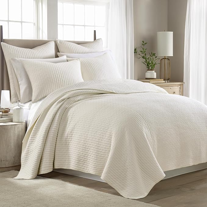 Levtex Home Cross Stitch Reversible Twin XL/Twin Quilt Set by LevtexHome
