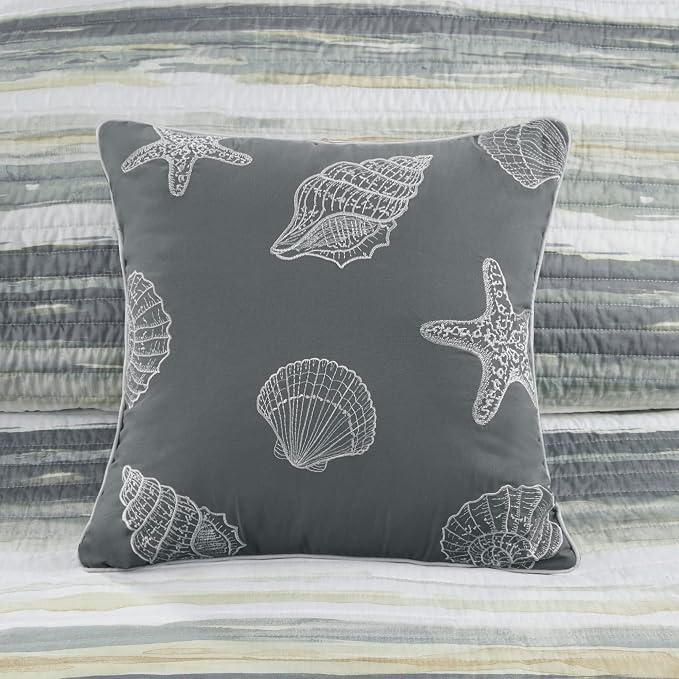 Madison Park Cottage Coastal Quilt Set, Lightweight Bedding Layer - Image 6