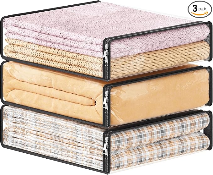 Lifewit 14L Clear Sheet Storage Bags by Lifewit