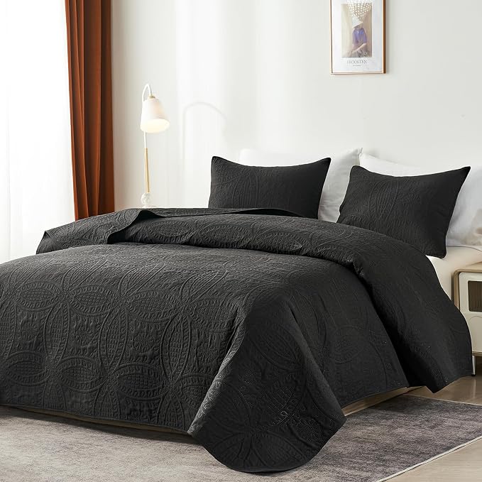 akkialla King Quilt Bedding Set, Lightweight Soft Bedspread Coverlet, Modern - Image 2