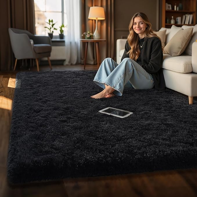 HOMORE 6x9 Area Rug for Living Room, Soft and Comfy Carpet for Kids Room - Image 4