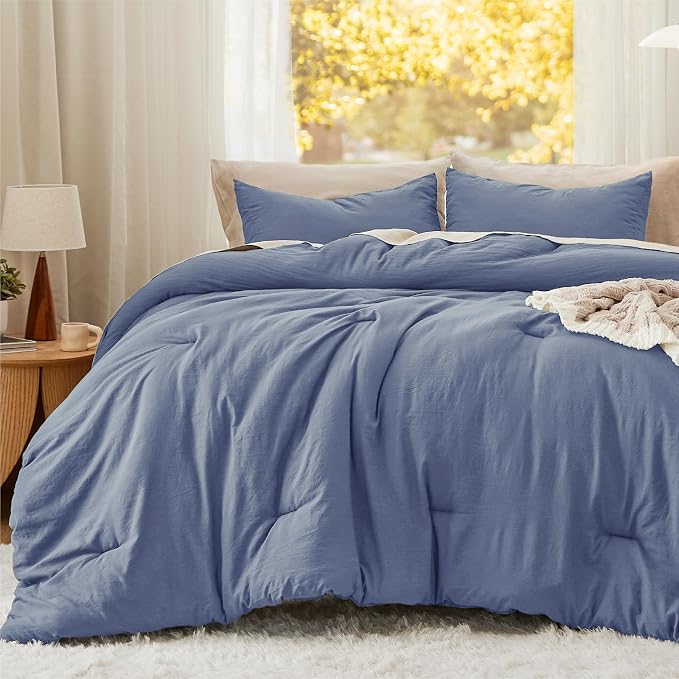 Bedsure Queen Comforter Set, 3 Pieces GentleSoft™ Bed Set, 1 Lightweight - Image 2
