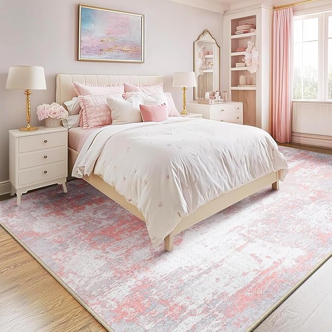 RELEANY Washable 6'x9' Abstract Area Rug - Image 2