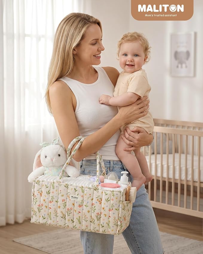 Maliton Diaper Caddy Organizer - Image 6