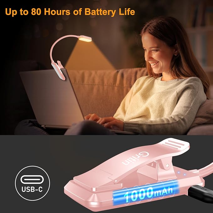 Gritin 16 LED Rechargeable Book Light - Image 6
