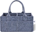 Mr. Pen- Baby Diaper Caddy Organizer, Charcoal Gray | Nursery Storage Bin and by MrPen