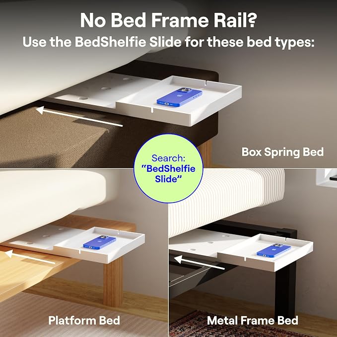 BedShelfie Bedside Shelf for Dorm Room - Image 6