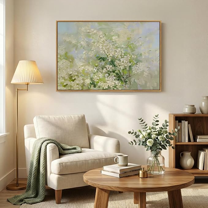 Framed Green Floral Botanical Wall Art - Image 8