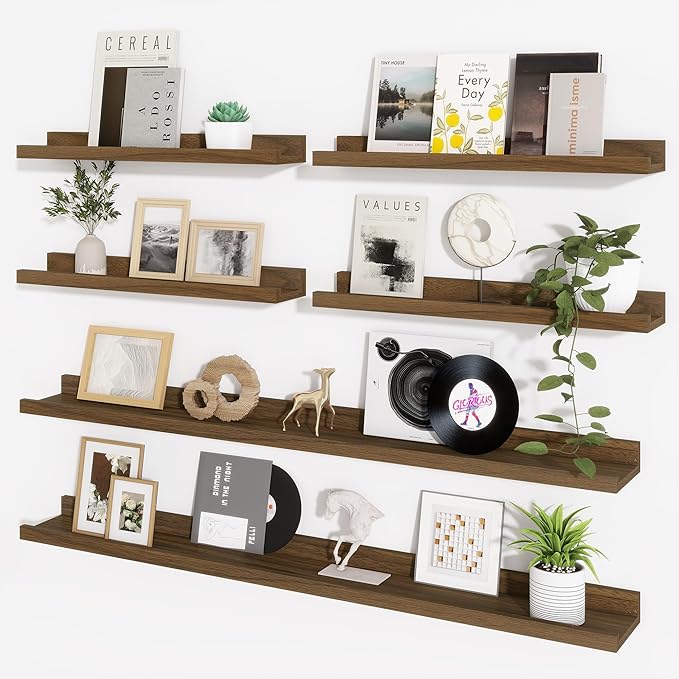 Picture Ledge Shelf, Floating Shelves by Axeman