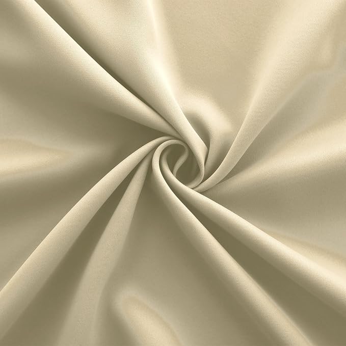 KOUFALL Biscotti Beige Grommet Insulated Thermal Room Darkening Blackout - Image 7