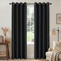 Joydeco Blackout Curtains 96 Inch Long, Room Darkening Thermal Insulated by JOYDECO