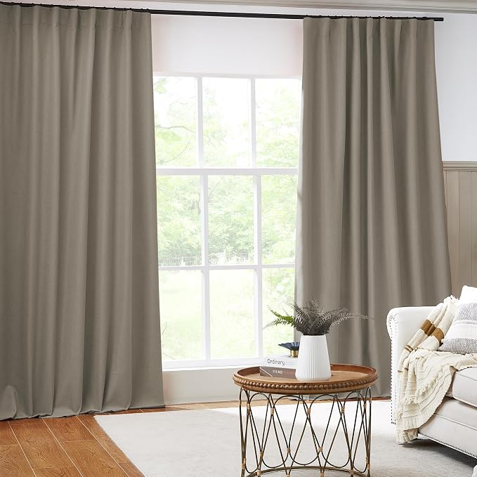 Living Room Curtains for Large Windows Modern Farmhouse Patio Sliding Door - Image 2