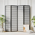 6ft Room Divider Wall Shoji Screen, 4 Panel Folding Privacy Screen by Jostyle