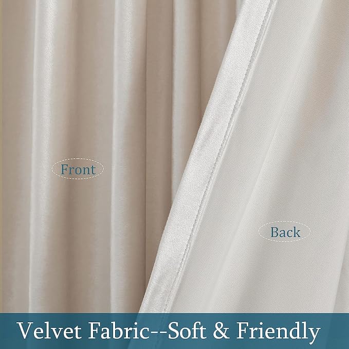 PRIMROSE Cream Ivory Curtains 120 inch - Image 5