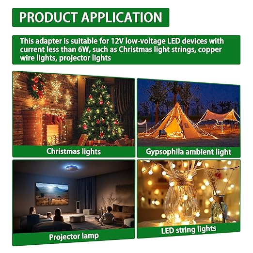SIGANDG 12V 9W 8 Mode LED Controller with Memory Function and IR Remote Control Low Voltage Transformer for Holiday String Lights,not Fit for 8 Mode with Control Box and 1 Mode String Light(1 pcs)