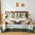 BEDIFANY Queen Size Quilt Set, Farmhouse Cotton Fill Bedspread Coverlet Set | by BEDIFANY