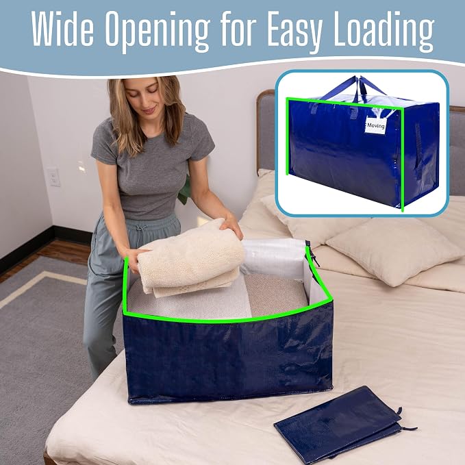 VENO 10 Pack Extra Large Heavy Duty Moving Bags - Image 3