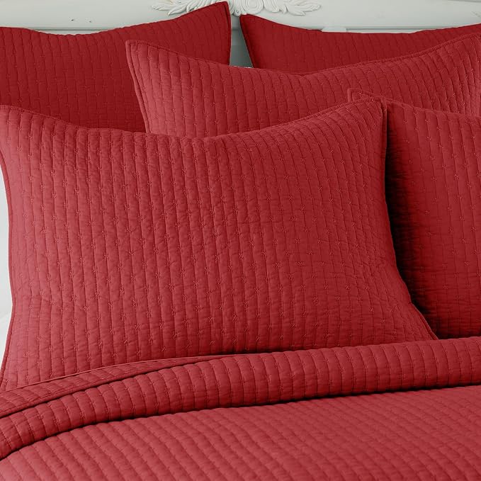 Levtex Home Cross Stitch Reversible Full Bedspread Set - Image 6