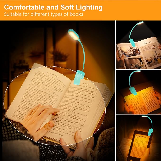 Gritin 16 LED Rechargeable Book Light - Image 4