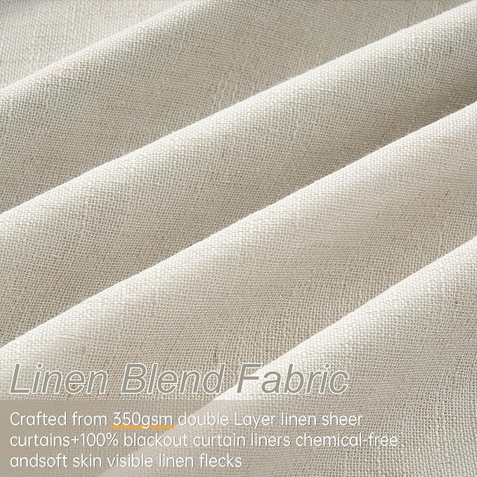 Extra Long 100% Blackout Curtains 108 Inches Long - Image 4