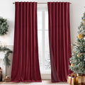 RYB HOME Velvet Curtains 108 inches Long, Extra Long High Ceiling Curtains | by RYBHOME
