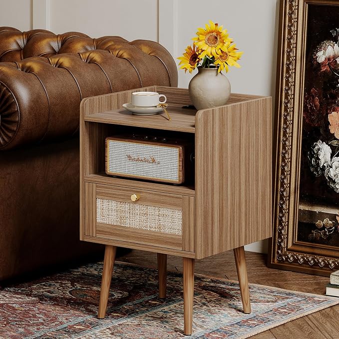 MECHYIN Night Stand Set 2, Nightstands Set of 2 - Image 7