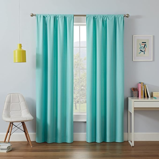 Eclipse Kendall Blackout Rod Pocket Curtain - Image 3