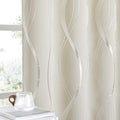 NICETOWN Beige Blackout Curtain Panels 84 inches Long 2 Panels | Thermal by NICETOWN