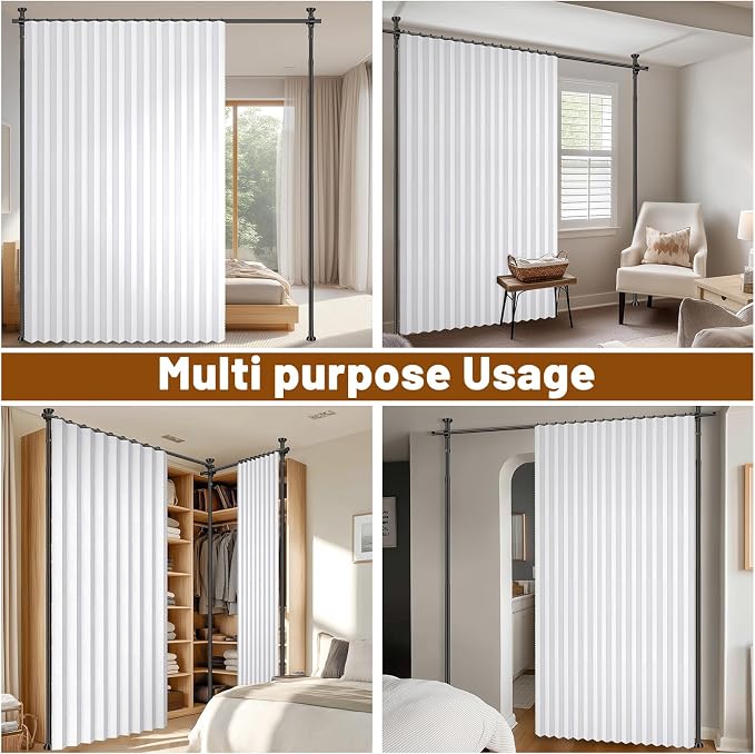 AJAZZ Privacy Curtains for Room Divider - Image 4