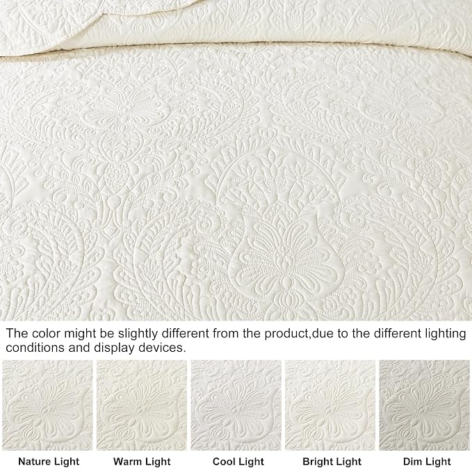 HoneiLife Queen Quilt Bedding Set - Image 6