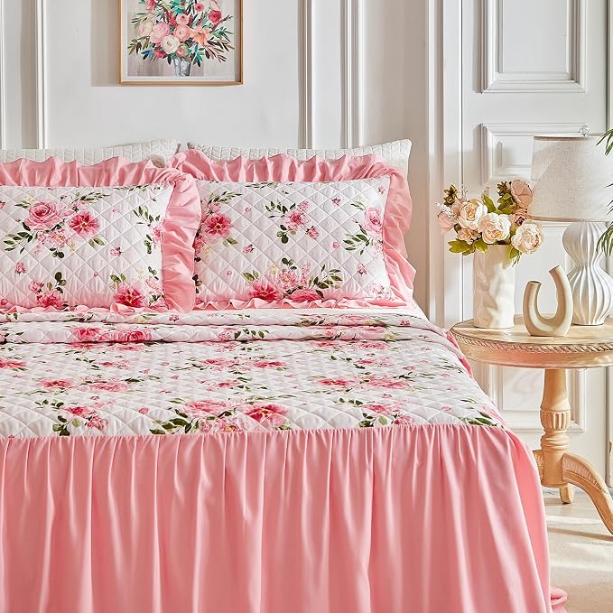 Ruffle Skirt Bedspread Set - Image 4