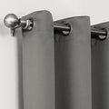 Sun Zero Nordic Theater Grade Extreme 100% Blackout Grommet Curtain Single Panel by SunZero%E2%84%A2
